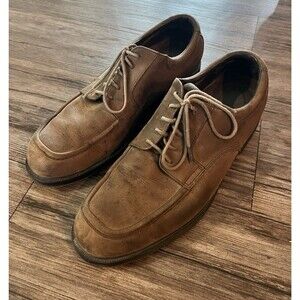 Rockport Men’s Brown Leather Lace Up Oxford Comfort Dress Casual Shoe Size 13M